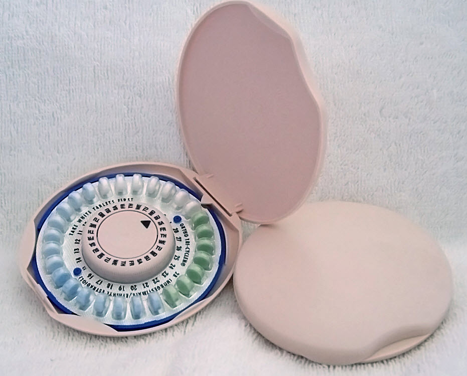 Image of oral contraceptives.