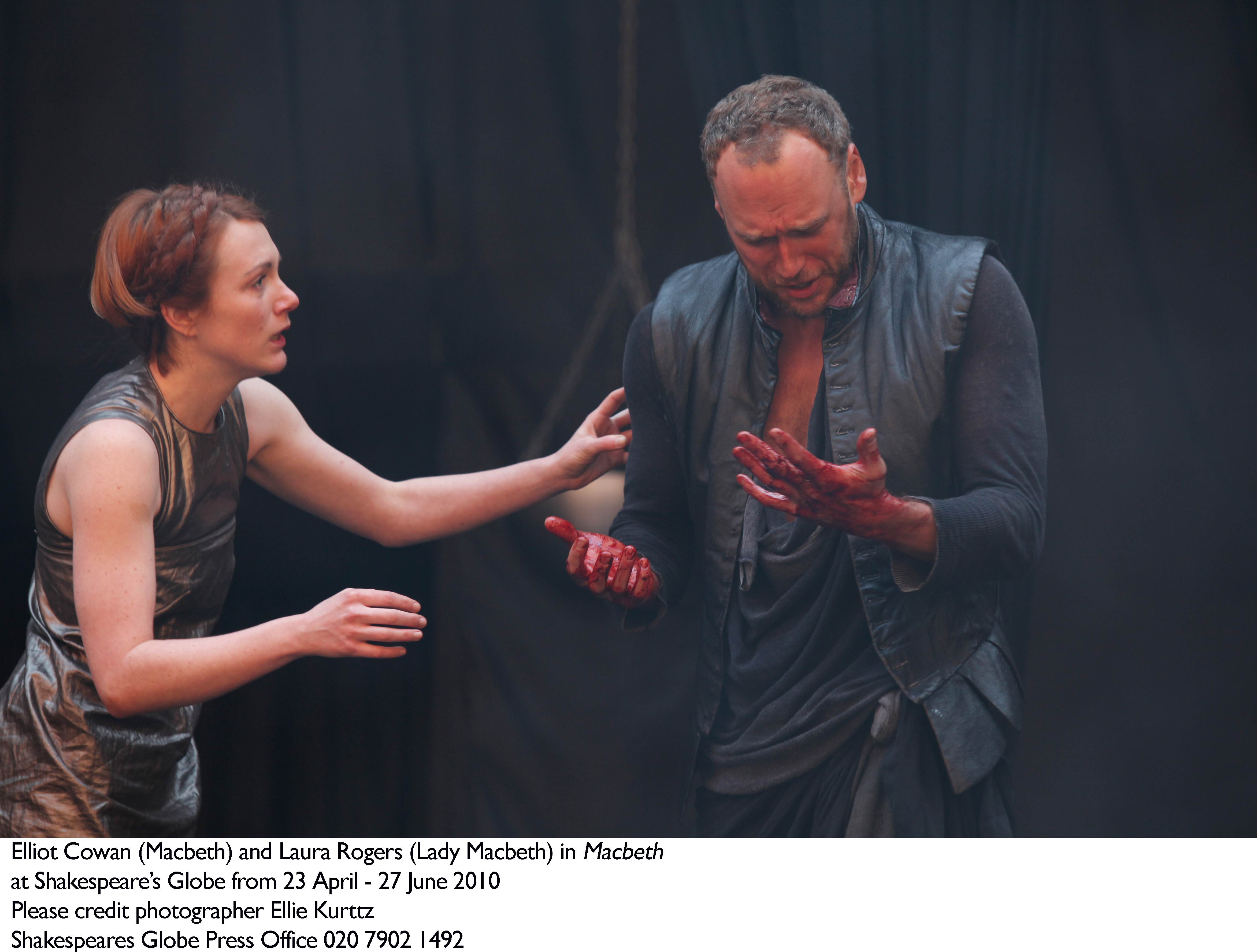Scene from the 2010 production of Macbeth, taken by Ellie Kurttz. 