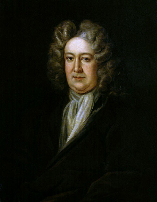 Portrait of Nicholas Rowe. 